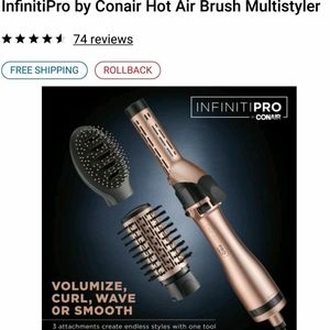 Brand New Infinitipro by Conair Hotair multistyler